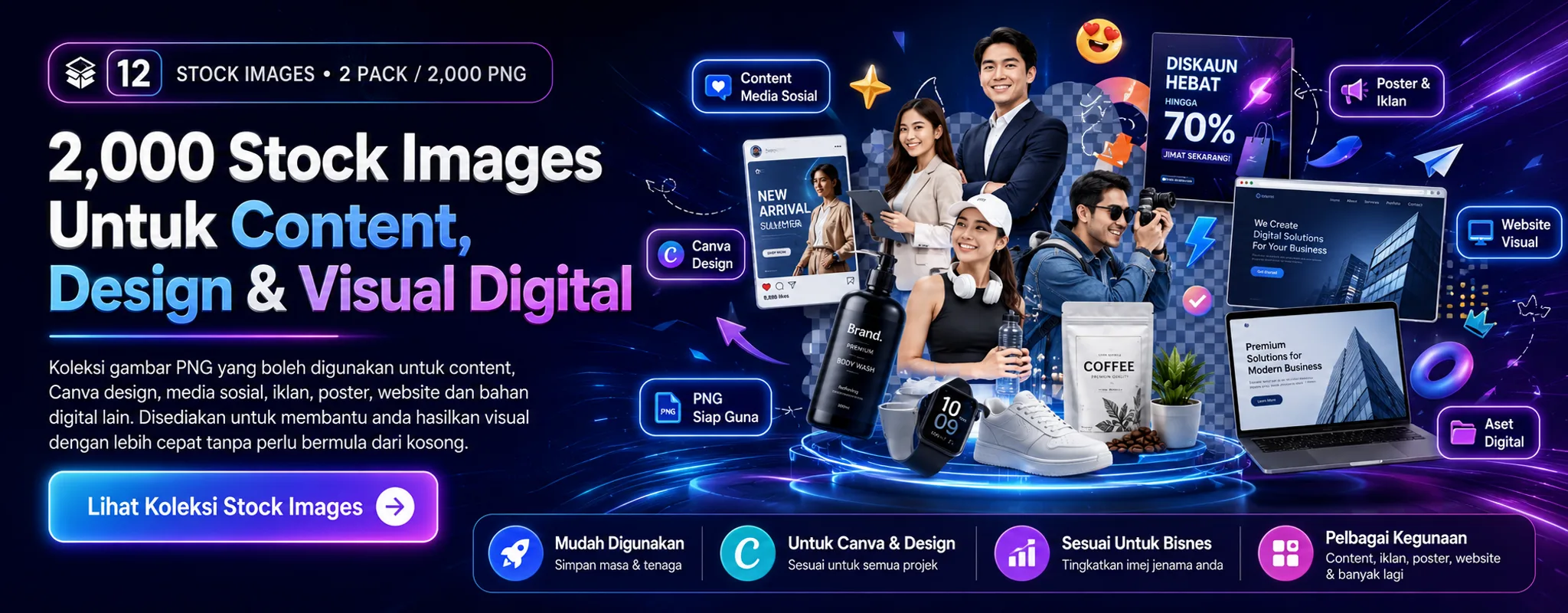 Banner Kit Digital 12